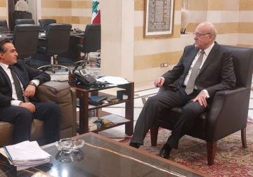 “نجيب ميقاتي يبحث مع وزراء الحكومة موضوع ‘تلغراف’ ويناقش الإجراءات اللازمة مع حمية”